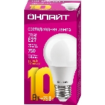 Лампа светодиодная ОНЛАЙТ 71649 OLL-A60-10-230-2.7K-E27 10Вт грушевидная 2700К тепл. белый E27 750лм 176-264В