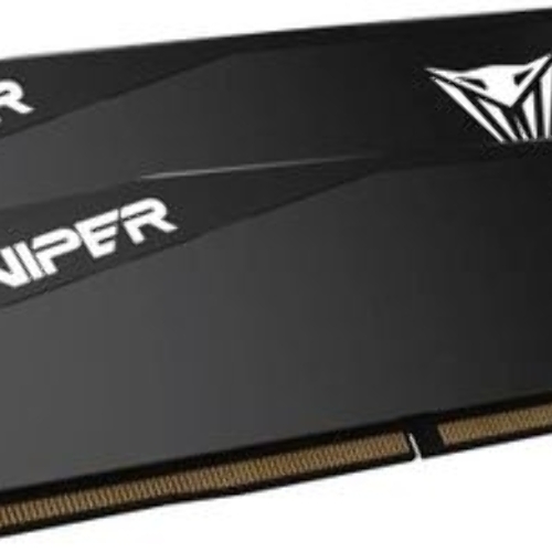 Оперативная память Patriot Viper Elite 5 Ultra, DDR5, 64GB (2x32GB), 6000 MHz, CL28, с радиатором, чёрный