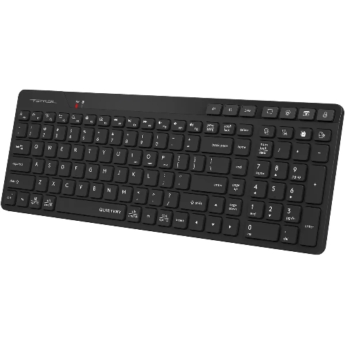 Клавиатура A4Tech FBK27C AS беспроводная, Bluetooth, радиоканал, чёрный