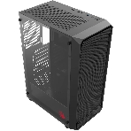 Компьютерный корпус Bloody BD-CC114 черный без БП ATX 8x120мм 1xUSB 2.0 1xUSB 3.0 audio bott PSU