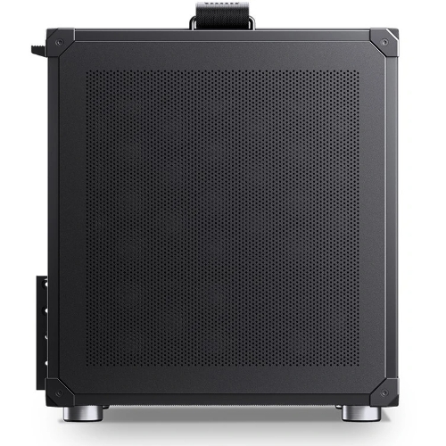 Компьютерный корпус JONSBO C6-ITX Black ITX без БП, боковая панель из закаленного стекла, mini-ITX, черный