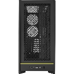 Компьютерный корпус Montech HS01 черный без БП ATX 2xUSB 3.0 1xUSB3.1 audio bott PSU