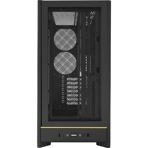 Компьютерный корпус Montech HS01 черный без БП ATX 2xUSB 3.0 1xUSB3.1 audio bott PSU
