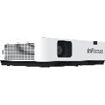 Проектор INFOCUS IN1049 3LCD, 5000 lm, WUXGA, 1.371.65:1, 50000:1, (Full 3D), 16W, 2хHDMI 1.4b, VGA in, CompositeIN, 3,5 мм audio IN, RCAx2 IN, USB-A, VGA out, 3,5 audio OUT, RS232, Mini USB B serv, RJ45, 3,3 кг