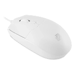 Мышь проводная Oklick 147M белый, 2000 dpi, USB, кнопки - 4