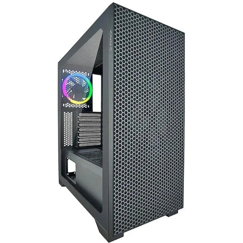 Компьютерный корпус Azza Hive черный без БП ATX 8x120мм 5x140мм 2xUSB 2.0 1xUSB 3.0 audio bott PSU