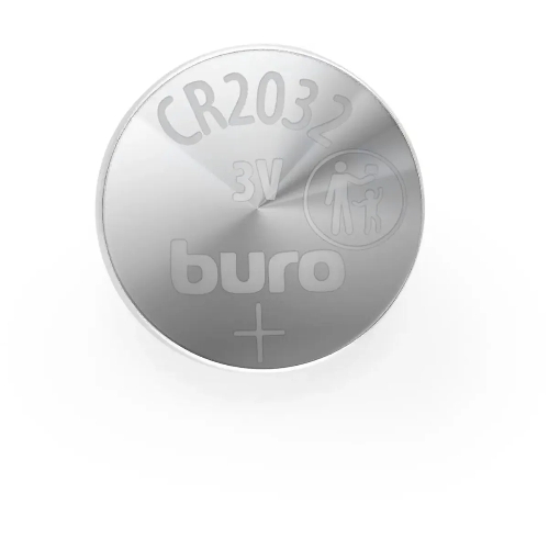 Батарея Buro Lithium CR2032 (1шт) блистер, 3 В