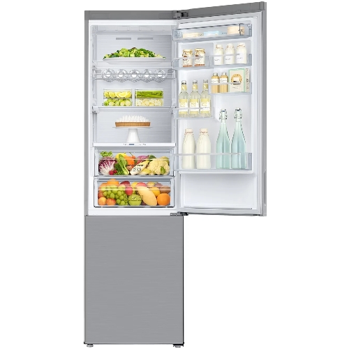 Холодильник Samsung RB37A5411SA графит двухкамерный 269/98л морозилка снизу, No Frost