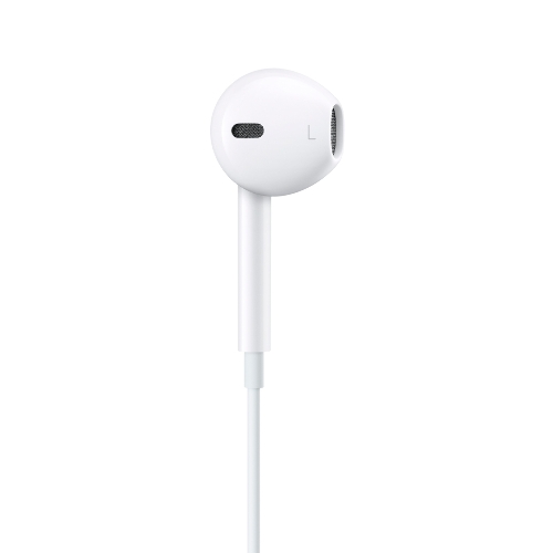 Проводные наушники Apple EarPods A1748 белый, вкладыши, Lightning, микрофон, регулировка громкости