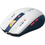 Мышь беспроводная Defender Dila MM-282 белый/синий, 1800 dpi, радиоканал, USB, кнопки - 6