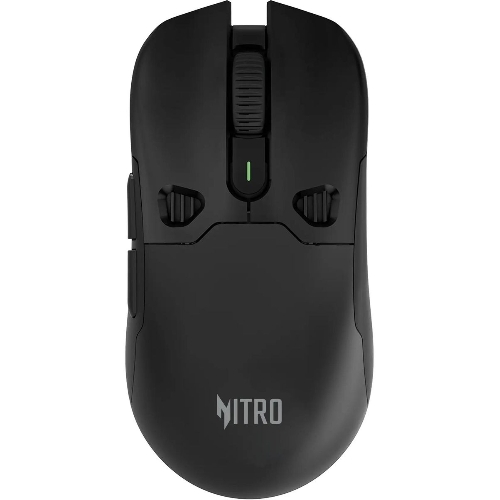 Мышь беспроводная Acer Nitro OMR404 черный, 6400 dpi, радиоканал, Bluetooth, USB, кнопки - 6