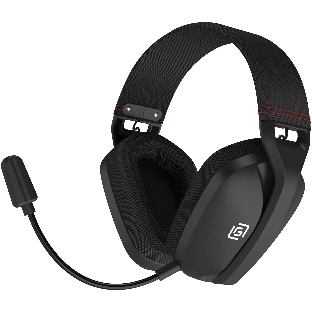 Гарнитура Oklick HS-L750G чёрный, беспроводная + проводная, радиоканал, до 18 ч
