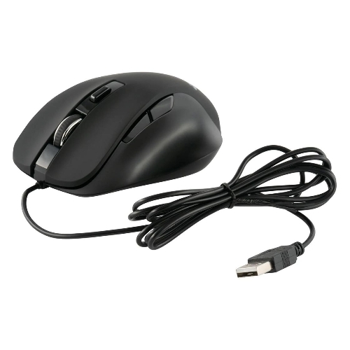 Мышь проводная Acer OMW120 черный, 2000 dpi, USB, кнопки - 6