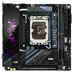 Материнская плата Gigabyte Z890I AORUS ULTRA, LGA 1851, Intel Z890, 2xDDR5, 2xSATA, 2xM.2, 1xPCIe 5.0 x16, 1xDP, 1xHDMI, 1xUSB-C, 1x Thunderbolt 4, 1x 2.5Gb LAN, 2xUSB-A 3.2 Gen 1, 3xUSB-A 3.2 Gen 2, 2x3.5 мм, TOSLINK, 7.1, 1xUSB4, Mini-ITX