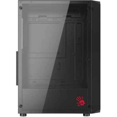 Компьютерный корпус Bloody BD-CC114 черный без БП ATX 8x120мм 1xUSB 2.0 1xUSB 3.0 audio bott PSU