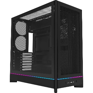 Компьютерный корпус Montech HS01 черный без БП ATX 2xUSB 3.0 1xUSB3.1 audio bott PSU