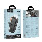 Портативный аккумулятор HOCO (6942007653374) J151A 20000mAh 1USB+1Type-C 2.0A, черный