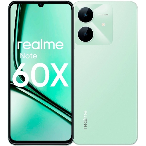 Смартфон Realme Note 60х RMX3938 4/128Gb зеленый