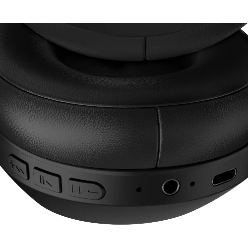 Беспроводные/проводные наушники Defender FreeMotion B490 черный, накладные, Bluetooth + проводной, складная конструкция, микрофон, до 10 ч