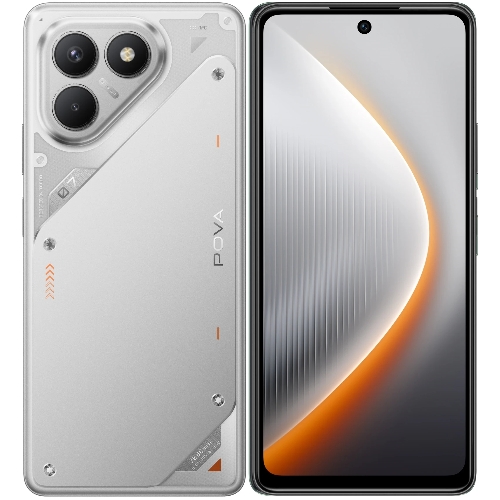 Смартфон Tecno POVA 7 Neo 8/128Gb, серебристый