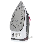 Утюг HomeStar HS-4012 серый/белый, 1800 Вт, 100 г/мин, 190 мл
