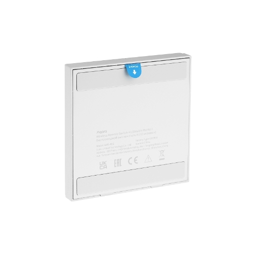 Выключатель двухклавишный Aqara Wireless Remote Switch H1 (WRS-R02)