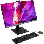 Моноблок Digma Pro Unity 27" Full HD i5 1235U (1.3) 16Gb SSD 512Gb Iris Xe CR Windows 11 Professional GbitEth WiFi BT 90W клавиатура мышь Cam серый/черный 1920x1080