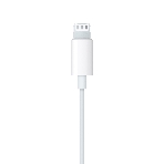Проводные наушники Apple EarPods A1748 белый, вкладыши, Lightning, микрофон, регулировка громкости