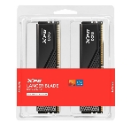 Оперативная память XPG Lancer Blade, DDR5, 32GB (2x16GB), 6400MHz, CL32, DIMM, с радиаторами, черный