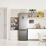 Холодильник Indesit ITS 5180 G серебристый двухкамерный 220/78л морозилка снизу, No Frost