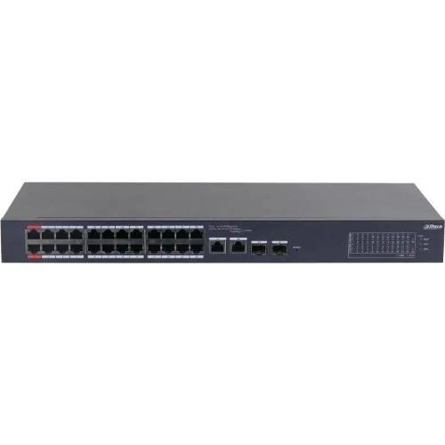 Коммутатор Dahua DH-CS4226-24ET-240, 2×1 Гбит/с + 2×1 Гбит/с Combo, управляемый