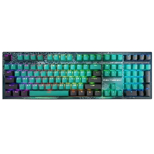 Клавиатура Raskat KM002 UV проводная, USB Type-A, зелёный (UV)