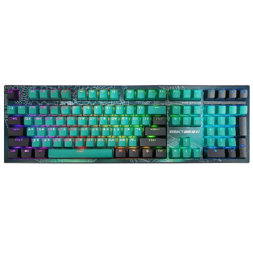 Клавиатура Raskat KM002 UV проводная, USB Type-A, зелёный (UV)