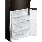 Холодильник Haier C4F740CDBGU1 графитовый двухкамерный 286/115л морозилка снизу, No Frost
