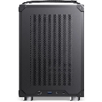Компьютерный корпус JONSBO C6-ITX Black ITX без БП, боковая панель из закаленного стекла, mini-ITX, черный