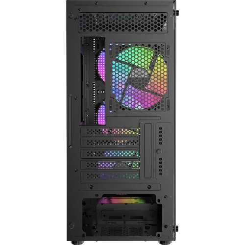 Компьютерный корпус Ocypus Gaммa C50 BK ARGb, MATX, USB 3.0*1+USB 2.0*2, FRONT 3x120мм ARGb, REAR 1x120мм ARGb