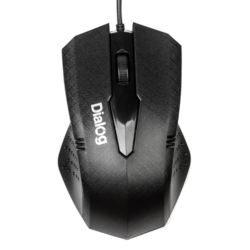 Мышь проводная Dialog Pointer MOP-09U черный, 800 dpi, USB, кнопки - 3