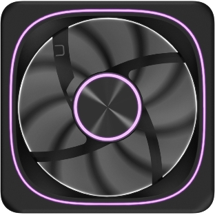Вентилятор для корпуса Formula Air Fusion 1 BK Reverse ARGb 120х120x28 черный 4-pin 35.97дБ (упак.:1шт) (AIR FUSION 1 BK REVERSE) Ret