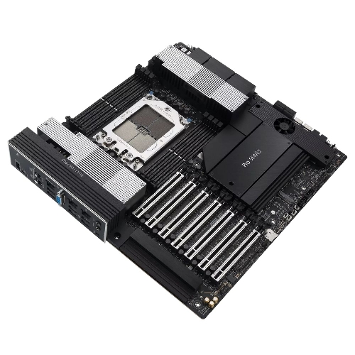 Материнская плата ASUS Pro WS WRX90E-SAGE SE, sTR5, AMD WRX90, 8xDDR5, 4xSATA, 4xM.2, 6xPCI-E 5.0 x16, 1xPCI-E 5.0 x8, 1xVGA, 2xMiniDP, 3x 10Gb LAN, 6xUSB-A 3.2 Gen 2, 1xUSB-A 2.0, 2xUSB-C USB4, 2x3.5 мм, 5.1, SSI EEB