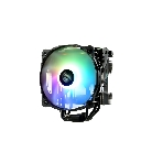 Кулер для процессора Enermax F40 ARGb Edition черный, 140 мм, алюминий/медь, 1200 об/мин, 23 дБ, 4 pin, 200 Вт, 158 мм
