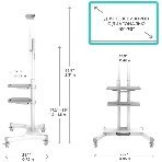 Стойка для телевизора с кронштейном ONKRON TS1552 40