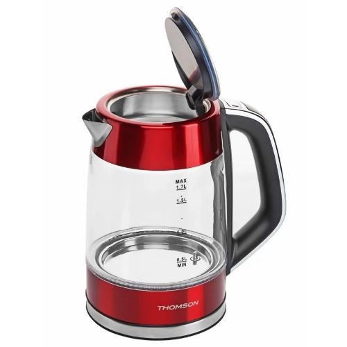 Чайник электрический Thomson K20ES-2001 GLASS 1.7L RED