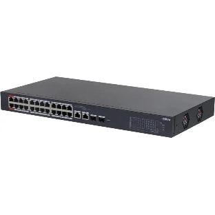 Коммутатор Dahua DH-CS4226-24ET-240, 2×1 Гбит/с + 2×1 Гбит/с Combo, управляемый