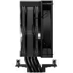 Кулер для процессора DEEPCOOL AG400 BK ARGb V2 черный 120мм алюминий+медь 2100rpm 31.6db 4-pin 220W 154мм
