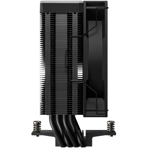 Кулер для процессора DEEPCOOL AG400 BK ARGb V2 черный 120мм алюминий+медь 2100rpm 31.6db 4-pin 220W 154мм