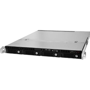 Серверный корпус Ablecom 1U chassis; Mini-ITX, Micro-ATX, ATX MBs; 4 x 3.5'' hsb; 2 x USB; 1 x COM port (Front); 1 x FH expantion slot; 600W (1+1) (80 Plus Platinum); no rails