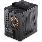 Компьютерный корпус JONSBO C6-ITX Black ITX без БП, боковая панель из закаленного стекла, mini-ITX, черный