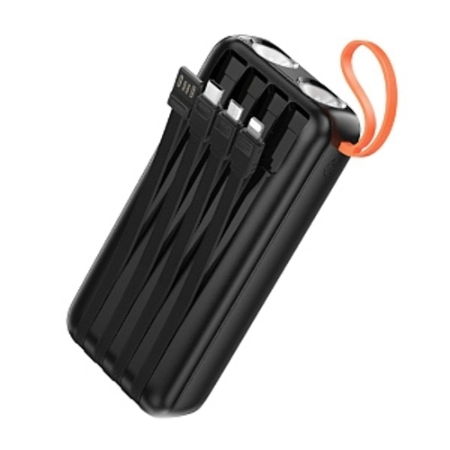 Портативный аккумулятор HOCO (6942007653374) J151A 20000mAh 1USB+1Type-C 2.0A, черный