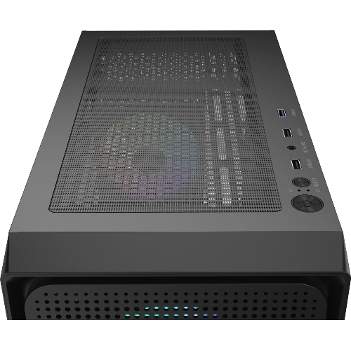 Компьютерный корпус Ocypus Gaммa C50 BK ARGb, MATX, USB 3.0*1+USB 2.0*2, FRONT 3x120мм ARGb, REAR 1x120мм ARGb