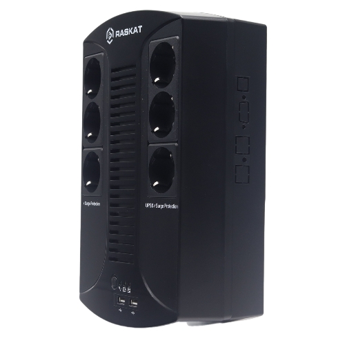 Источник бесперебойного питания (ИБП) Raskat VS-650VA 650VA, 390Вт, 6хCEE 7